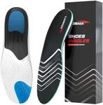 Caomaer Plantar Fasciitis Relief Insoles for Men and Women, Arch Support Shoe Inserts for Flat Feet, Heel and Foot Pain Relief