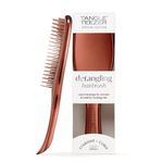 Tangle Teezer Ultimate Detangler Hairbrush - For Wet & Dry Hair - Detangling Brush For All Hair Types - Two-Tiered Teeth Reduce Breakage & Eliminate Knots - Chocolate Bronze Chrome FInish