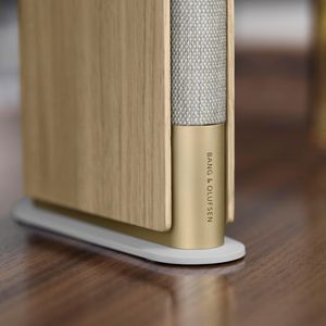 Bang & Olufsen Beosound Emerge Compact WiFi Bluetooth Bookshelf Speaker – Gold
