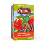 Celestial Seasonings Cinnamon Apple Spice Herbal Tea, 20 Tea Bags per box, 1 box