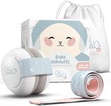 Oli-Melo Baby Ear Muffs Noise Protection : Noise Cancelling Headphones up to 34 dB ANSI certified - Adjustable non-slip headbands - Ear Protection for babies, Infant earmuffs & Newborn up to 36 months