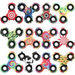 12 Pack Fidget Spinner Toy Bulk for Kids Adults, Metal Tri-Spinner Fidget Set, Hand Spinner for Stress Relief, Christmas Birthday Goodie Bag Stocking Stuffers Classroom Prizes for Boy GirlAge 3-12