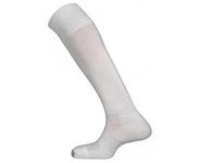 Mitre Adult Mercury Plain Football Sports Socks | Football Team Kit | Lightweight Long Sock | Breathable Sports Sock, White, Senior (7 UK - 12 UK)