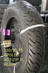 Apollo tyres Actizip R5 130/90-15 Tubeless Rear Tyre, Rear.