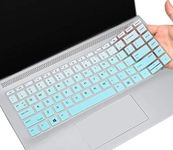 Keyboard Cover Skin for HP ProBook 440 445 G5 G6 G7 14", HP ProBook 430 G5, HP ProBook x360 440 G1 14", HP ProBook 640 G4 G5 14" Notebook, Ombre Mint Green