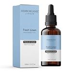 Herborganic - Fresh Linen Fragrance Oil - 100ml - Long Lasting Fragrance Oil For Scented Fabric and Diffusers