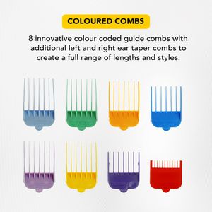 Wahl Colour Pro Cordless Hair Clipper – Rechargeable Grooming Tool