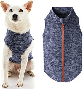 Gooby Boys 3X-Large Chest (~28.5 Inch) Zip Up Fleece, Gray Wash, 3X-Large 28.5 US