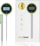 Pocket Pro 1-Second Instant Read Meat Thermometer, Rechargeable Digital Thermometer for Grilling, Food, BBQ, Kitchen Cooking, Oil Deep Frying & Candy (Lime Zest)