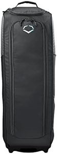 EvoShield Tone Set Wheeled Baseball Bag - Charcoal