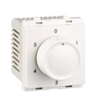 Schneider Electric Livia P3200 Fan Controller & Light Dimmer | 2M Step-Type Fan Regulator with Smooth Speed Control | Premium Modular Design | Ideal for Home & Office Use