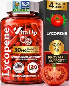 VitaUp Lycopene Supplement - USA Made Lycopene 30mg - Lycopene Supplements for Men - Prostate Supplements for Men - Lycopene Supplements for Prostate Health, Heart Health & Immune Support - 120 Count