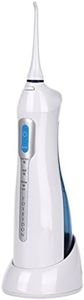 ToiletTree Products Oral Irrigator by Poseidon Portable and Cordless Water Flosser (w/Charging Cradle, White)