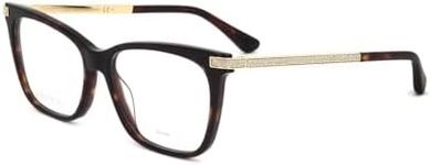 Jimmy Choo Womens Jc353 Eyeglasses (pack of 1), Havana, 51mm