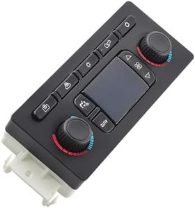 AUTO OCCASION Climate Control Module A/C Control Panel Switches Compatible with Buick Rainier Cadillac Escalade Avalanche Silverado Suburban GMC Envoy Sierra Yukon Hummer Bravada 599-211XD 15832311