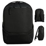 Troubadour Apex Compact 3.0 - Black, Black, One Size, Travel Backpacks