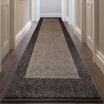 DOMUSTEX Runner Rug 32" x 168", for Hallway, Floor, Bedroom, Roll Packing