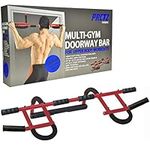 IBF Iron Body Fitness Multi-functional Pull Up Bar and Chin Up Bar Door Gym Doorway Bar, Perfect for Pull-Ups, Chin-Ups, Home Gym Workouts, Ideal for Upper Body Exercise