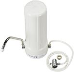 Home Master TMJRF2 Jr F2 Multi-Stage Countertop Water Filter System, 500 Gallon Replaceable, Filters Fluoride Chlorine Chemicals Pesticides and More up to 93%