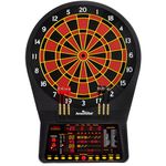 Arachnid Cricket Pro 900 Electronic Dartboard – 15.5” Regulation Size, 48 Games with 354 Variations, 8‑Player LED Scoring, Cricket X/O Display, NylonTough™ Segments