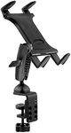 Arkon Heavy Duty C Clamp Tablet Mount for Tripods Carts Tables Desks for iPad Air 2, iPad 4/3/2 Galaxy Note Tab Pro (TABRM086)