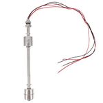 Hemobllo Liquid Level Sensor Float Switch - 200mm Water Level Sensor Float Switch Liquid Level Switch Stainless Steel Float Switch Water Level Switch for Water Tank Pool Fish Tank