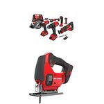 CRAFTSMAN Cordless Drill Combo Kit, 7 Tool & Jig Saw (CMCK700D2 & CMCS600B)