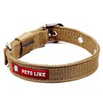 SNUNGPHIR Plastic Dog Petslike Collar, Army Green (25 Mm)