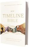 NIV, Timeline Bible, Hardcover, Red