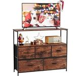 Sweetcrispy TV Stand for Bedroom, T