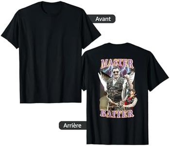 Master Baiter Vintage Bass Fishing Funny Pêche T-Shirt