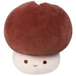 Fortuning's JDS Cute Mushroom Plush Kawaii Mushroom Stuffed Mushroom Pillow Gifts for Family, Small Stuffed Mushroom Home Decor, Little Mushroom Soft Plush Toy, 9 inch