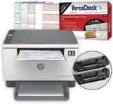 VersaCheck HP Laserjet M234 MXE MICR Check Printer X9 Platinum 5-User Check Printing Software Bundle, White