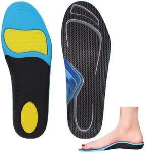 VazzLox Arch Support For Flat Feet Silicone Insole for Shoes Men & Women Flat Foot Correction insoles Orthopedic Gel Flat Feet Arch Support Insole, Plantar Fasciitis Arch Support Trim to Fit (39 Euro to 42 Euro)