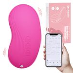 DrBash 2-in-1 Lactation Massager – Soft Breast Massager for Breastfeeding, Heat + Vibration for Milk Flow, Engorgement & Clogged Duct Relief – Apps Controlled (Pink)