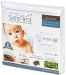 SafeRest Zippered Mattress Protector - Premium 6 Inch Waterproof Mattress Cover for Bed - Breathable & Noiseless Washable Mattress Encasement - Crib