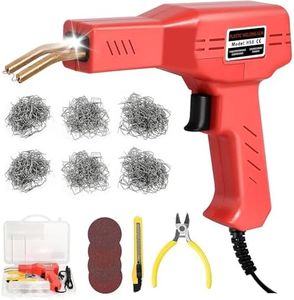 STEUGO Hot Stapler Welder with 1000PCS Staples, Professional Plastic Welding Gun, Car Bumper Repair Kit, Plastic Repair Kit, Fast Heating Welding Machine for Kayak, DIY, Portable Toolbox
