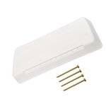 65528 RV Refrigerator Vent Lid Fits for Ventmate Dometic RV White Fridge Roof Vent Cover
