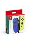 Nintendo Switch Pair of Joy-Con Controllers Left Blue/Right Neon Yellow [video game]