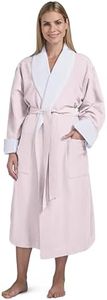 Women's Microfiber Robe by BOCA TERRY - Luxury Hotel Bathrobe, Long Spa Robes for Women - Generous Sizing