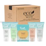 Eco Botanics | 1-Shoppe All-In-Kit | Hotel Size Amenities Set | Hotel/AirBnB/VRBO/Vacation Rental Soap Set | (300 pcs)