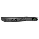 Tripp Lite Metered PDU, Auto-Transfer Switch (ATS), 20A, 120V, 1.92kW, Single-Phase - 16 Outlets (5-15/20R), Dual 12ft L5-20P Input Cords - 1U Rackmount, TAA Compliant, 2 Year Warranty (PDUMH20ATS)