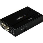 StarTech.com VGA2VID High Resolution VGA to Composite (RCA) or S-Video Converter, PC to TV Video Adapter, 1600 x 1200 RGB to TV