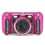 VTech KidiZoom Duo DX Digital Selfie Camera with MP3 Player, Pink