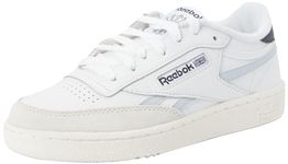 Reebok Men's Club C Revenge Sneaker, FTWR White/Feel Good Blue F23-R/Vector Navy, 9 UK