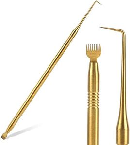 Peine para pestañas, herramienta para lifting de pestañas, cepillo de pestañas, peine de acero inoxidable, separador de pestañas, separador de pestañas, accesorio para extensión de pestañas