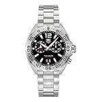 Tag Heuer Men's Formula 1 WAZ111A.BA0875 Silver Stainless-Steel Swiss Automatic Dress Watch