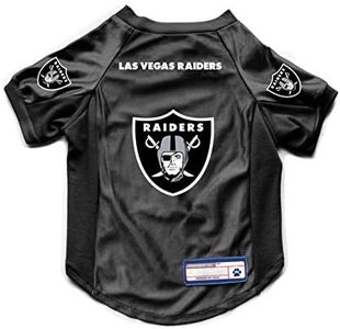 NFL Las Vegas Raiders Pet Jersey Stretch Size M Alternate, Team Colors, One Size