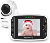 HelloBaby Video Baby Monitor with R