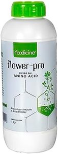 Foodicine (1 Ltr) Amino acid Based Flowering Stimulant & Crop Booster Liquid Fertilizers For Plant Food Growth Root Boost & Plant Tonic indoor Outdoor, Home Garden Plant Food Fertilizer for Green